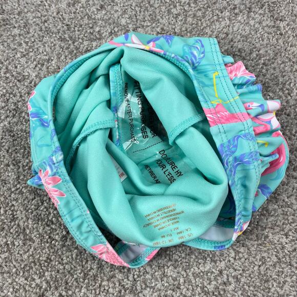 NEW! Adorable Floral Tommy Bahama Toddler one piece swimsuit 18mo. - Picture 3 of 5